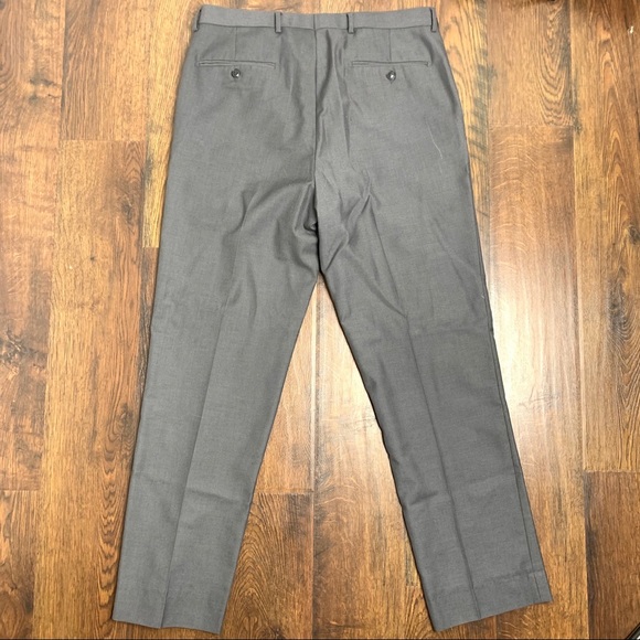 Angelo Rossi Italian Made Gray Dress Pants 36w - Picture 6 of 8